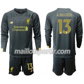 Maillot de Foot Liverpool A.Becker 13 Gardien Enfant Domicile 2019/20 ML
